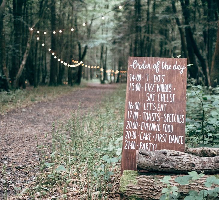 Woodland Wedding With Humanist Ceremony And Dog Ring Bearer //  Images By Dale Weeks Photography