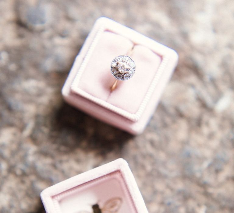 Diamond Ring and Ring Box