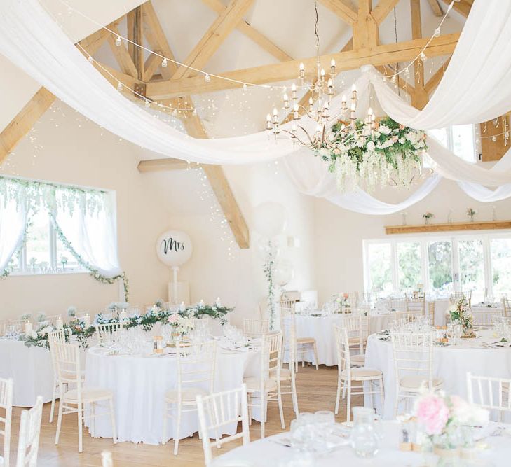 Floral Chandelier For Wedding