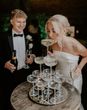 Champagne Tower wedding guide and inspiration