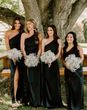 bridal-party-wearing-black-bridesmaid-dresses