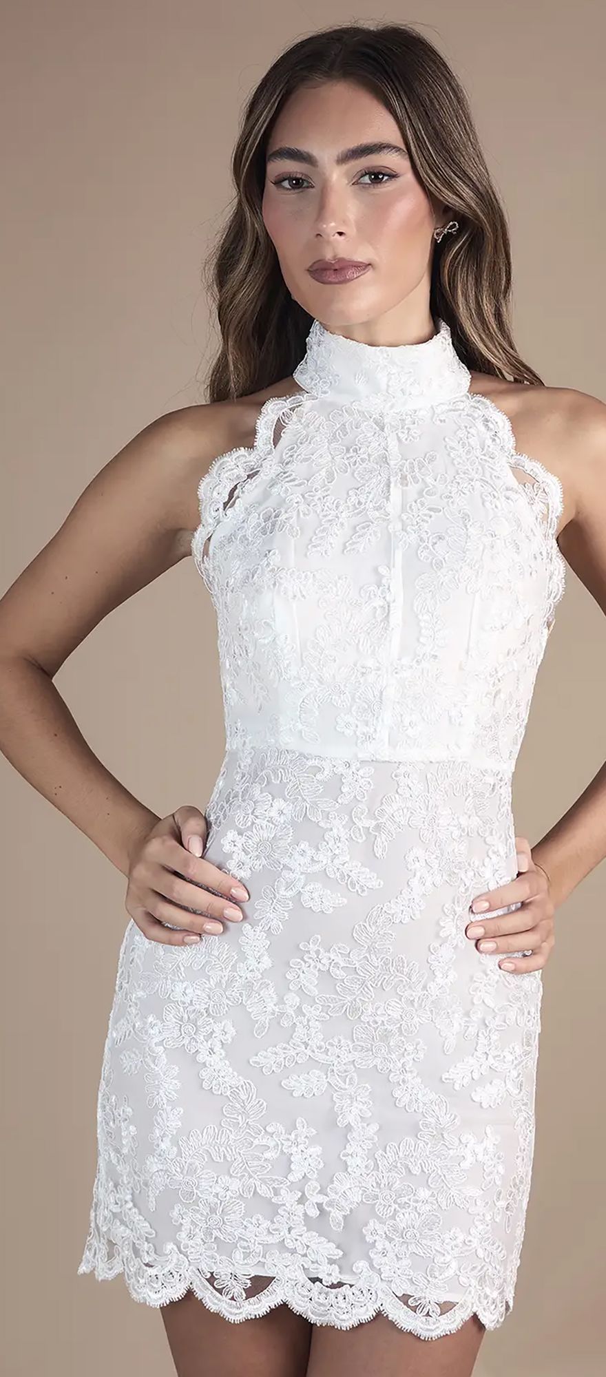 Sofia Richie celebrity wedding dress dupe from Coast