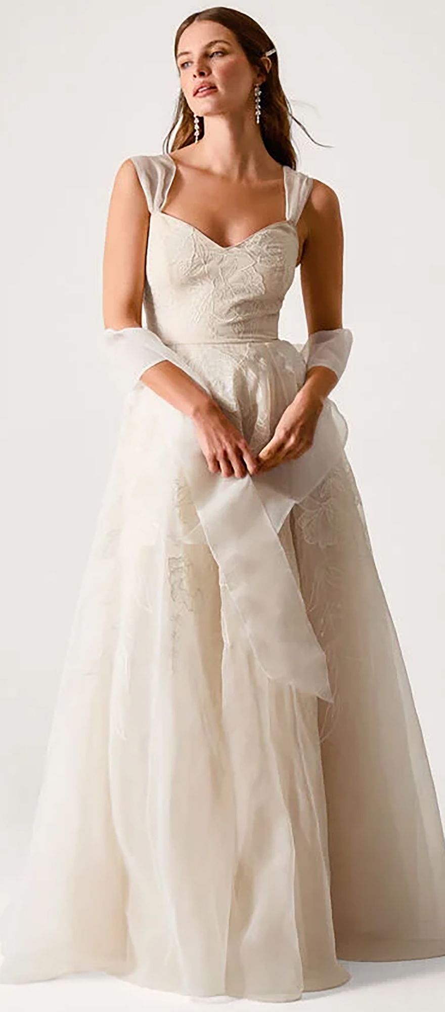 Anya Taylor-Joy celebrity wedding dress dupe from Monsoon