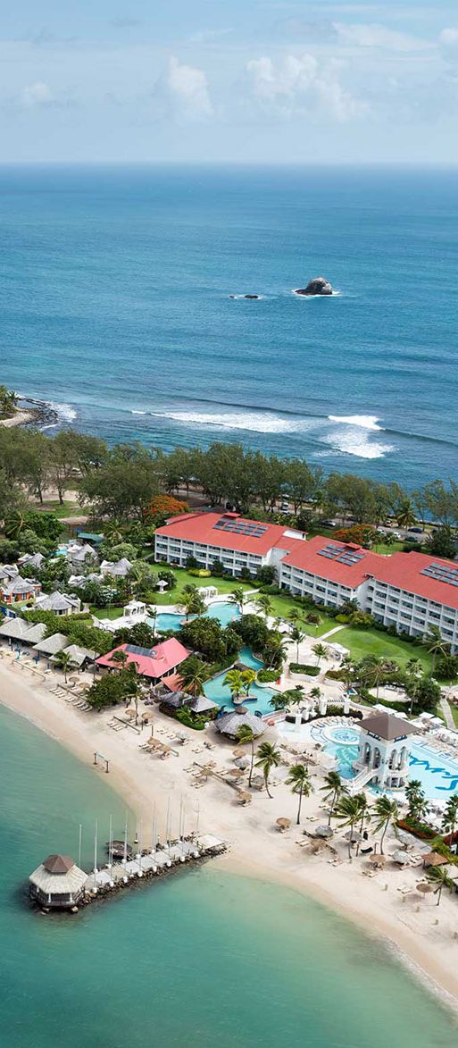 Sandals Grande St. Lucian all inclusive honeymoon hotel in st lucia