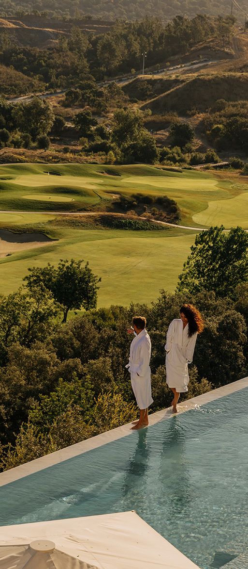 Viceroy at Ombria Algarve pool with sweeping Portugal landscape view