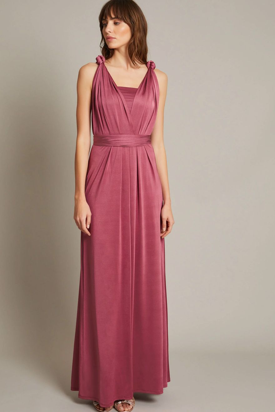 dark pink multiway bridesmaid dress from monsoon
