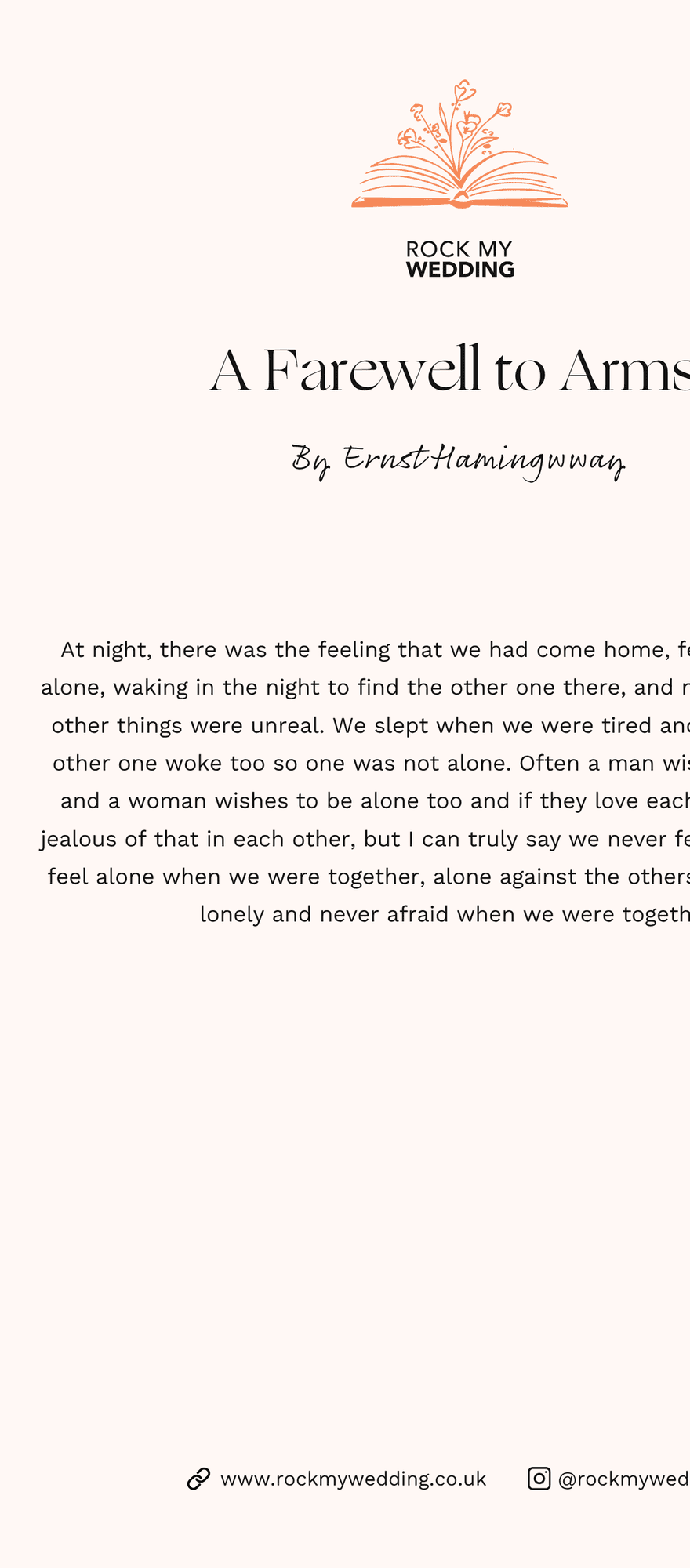 a farewell to arms Ernst Hemingway