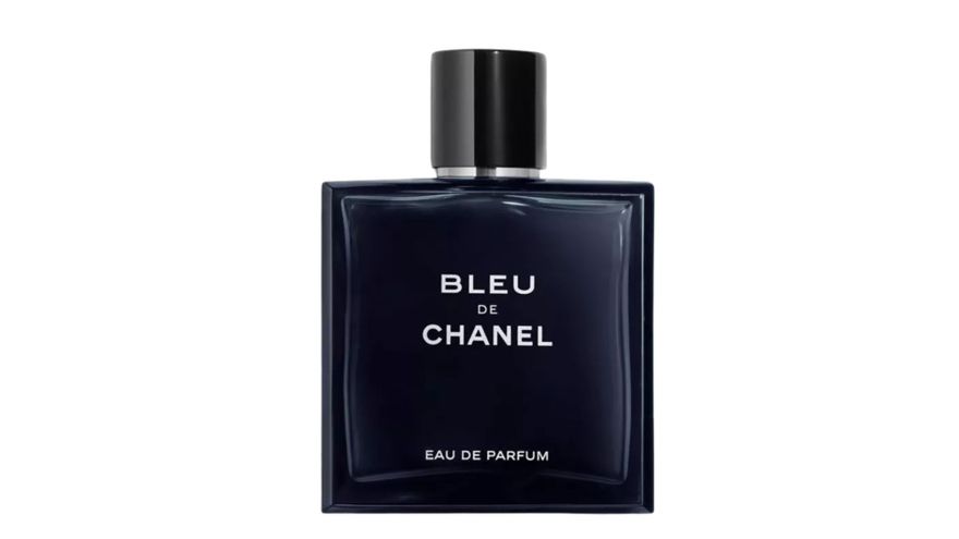 Bleu de Chanel Eau de Parfum bottle – classic groom fragrance for wedding day