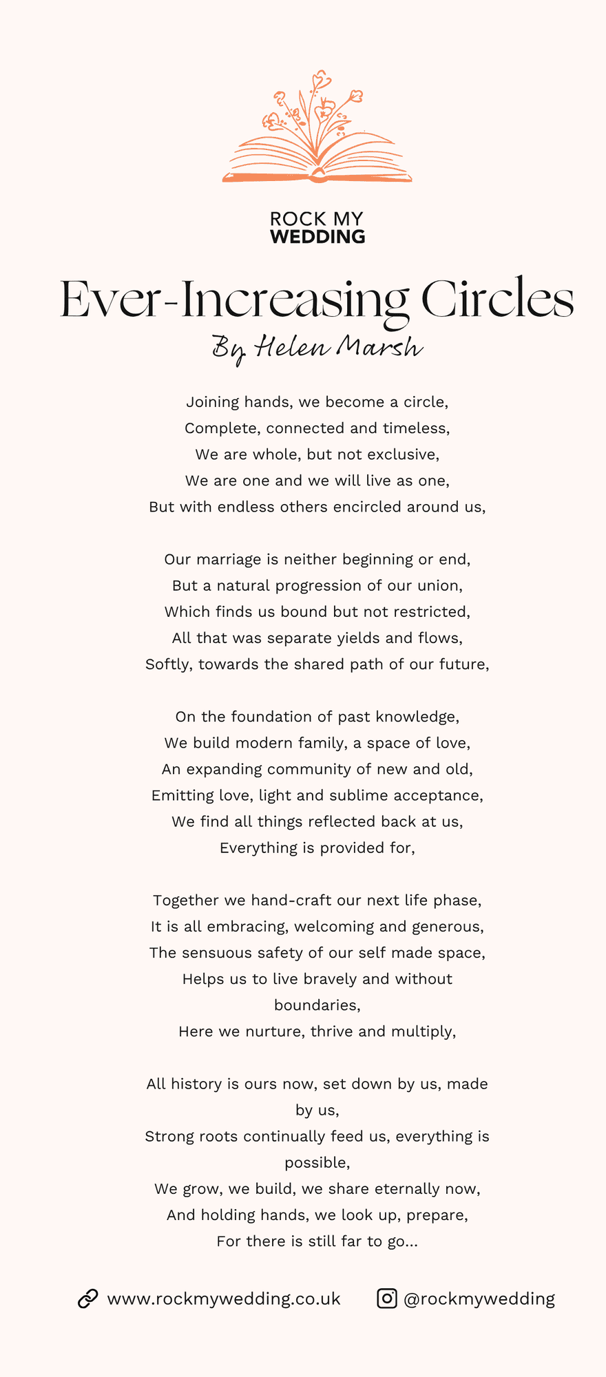 ever-increasing circles Helen Marsh