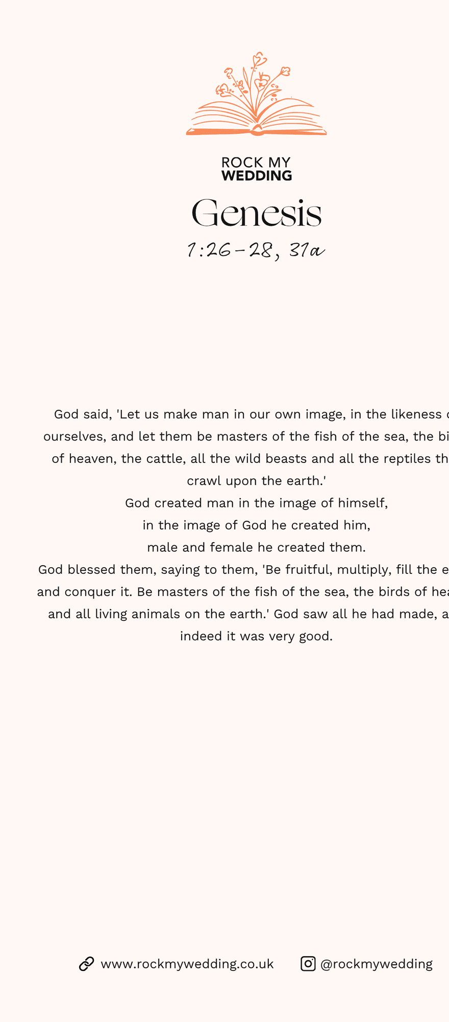 genesis 1 26 to 28 and 31a