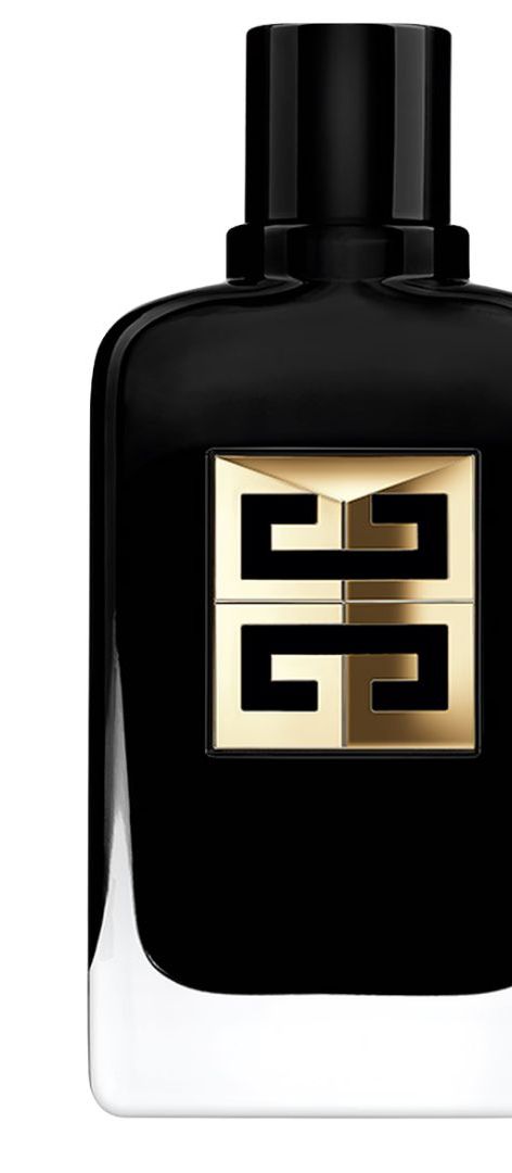 Givenchy Gentleman Society Ambrée Eau de Parfum bottle – new Givenchy fragrance for him - black and gold bottle - luxury wedding fragrance for grooms