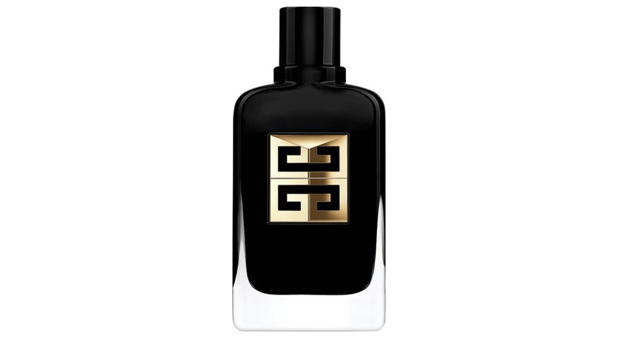 Givenchy Gentleman Society Ambrée Eau de Parfum bottle – new Givenchy fragrance for him - black and gold bottle - luxury wedding fragrance for grooms