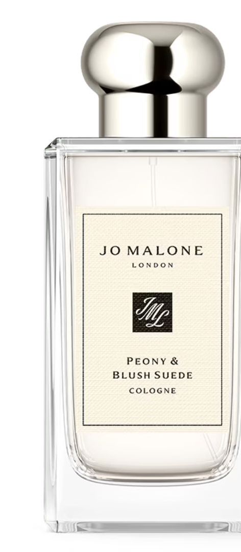 Jo Malone Peony & Blush Suede Cologne – a timeless floral wedding scent featuring peony and suede notes