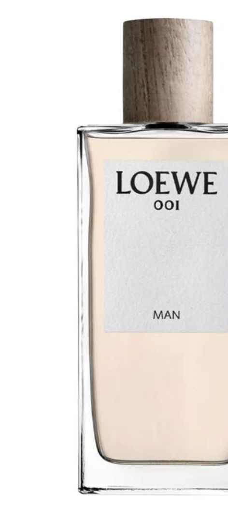 LOEWE 001 Man Eau de Parfum bottle – fresh modern groom fragrance inspired by new beginnings