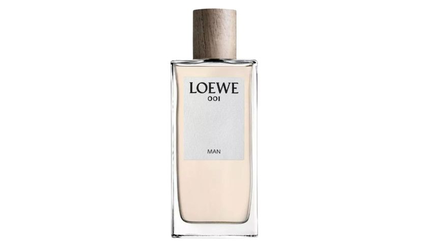 LOEWE 001 Man Eau de Parfum bottle – fresh modern groom fragrance inspired by new beginnings