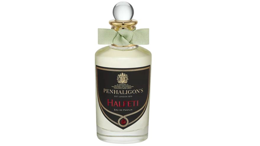 Penhaligon's Halfeti Eau de Parfum bottle - luxury wedding fragrance for grooms