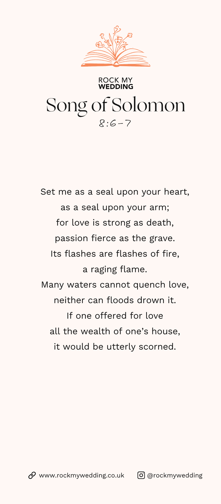 song of Solomon 8 6 to 7