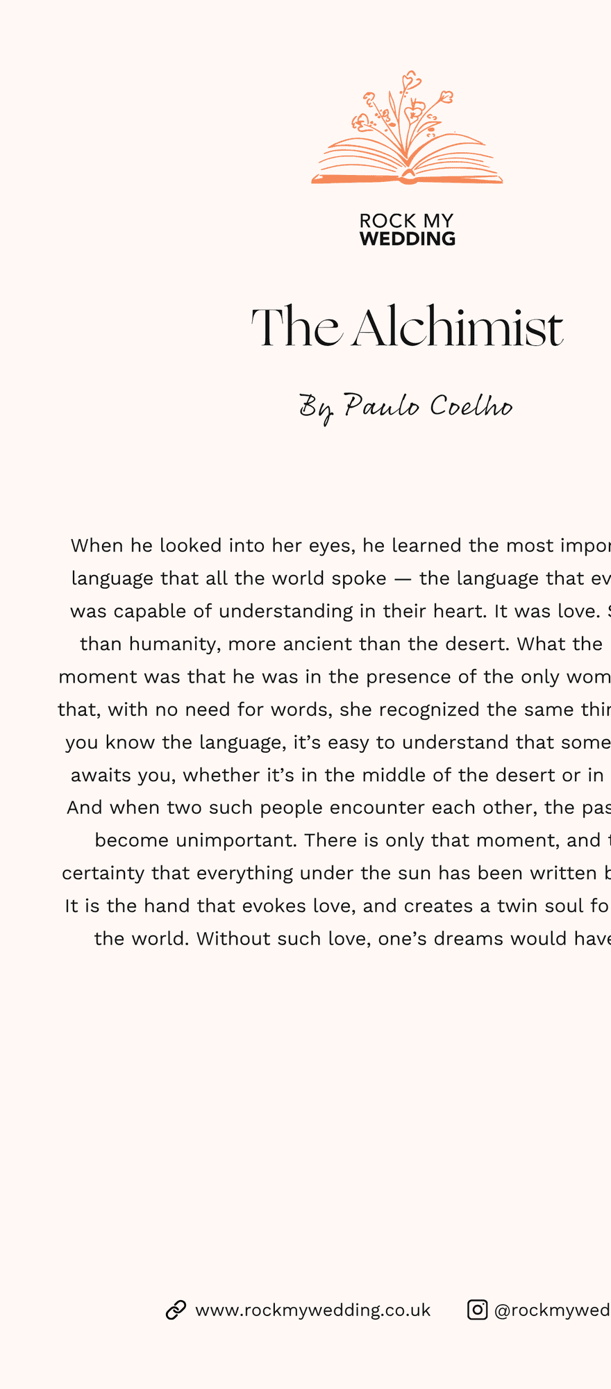 the alchimist Paulo Coelho