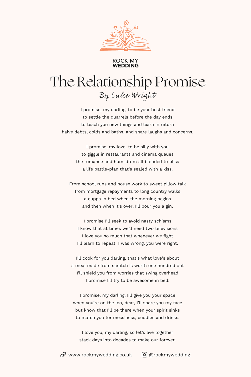 the relationship promise Luke Wright