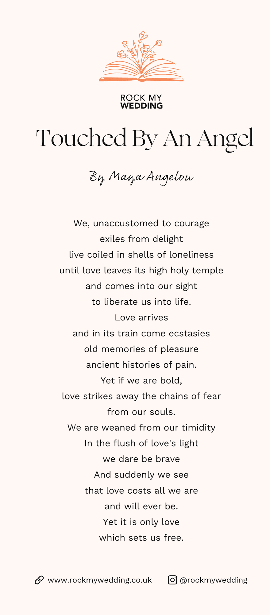 touched by an angel maya Angelou