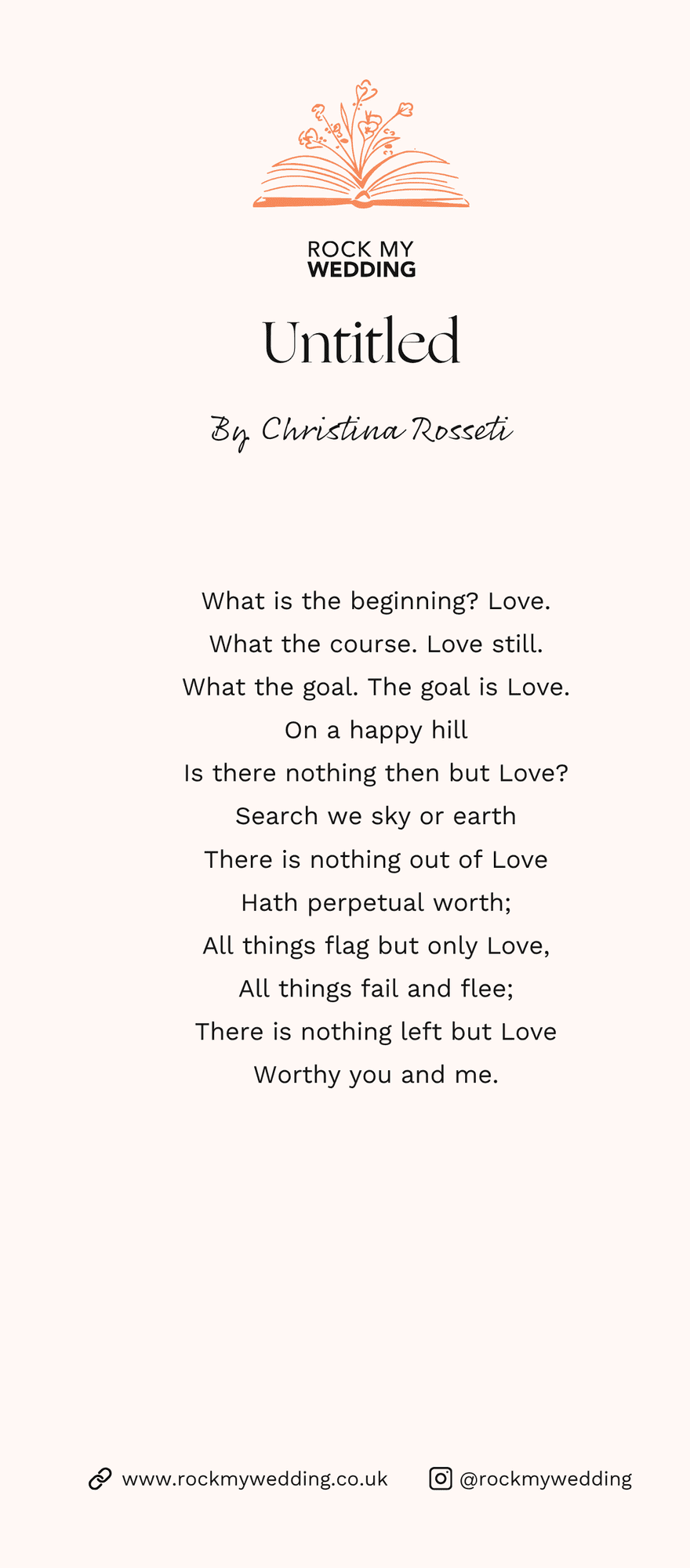 untitled Christina Rossetti