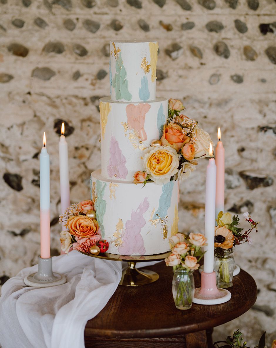 Aesthetic wedding cakes 60 photos - Vianawedding.com