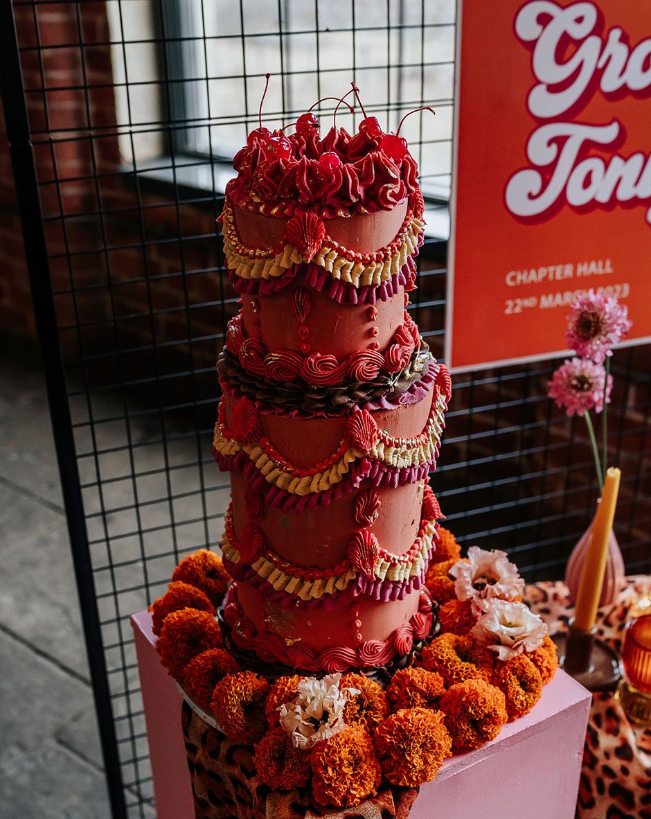 20 Best Retro Wedding Cakes Ideas Rock My Wedding