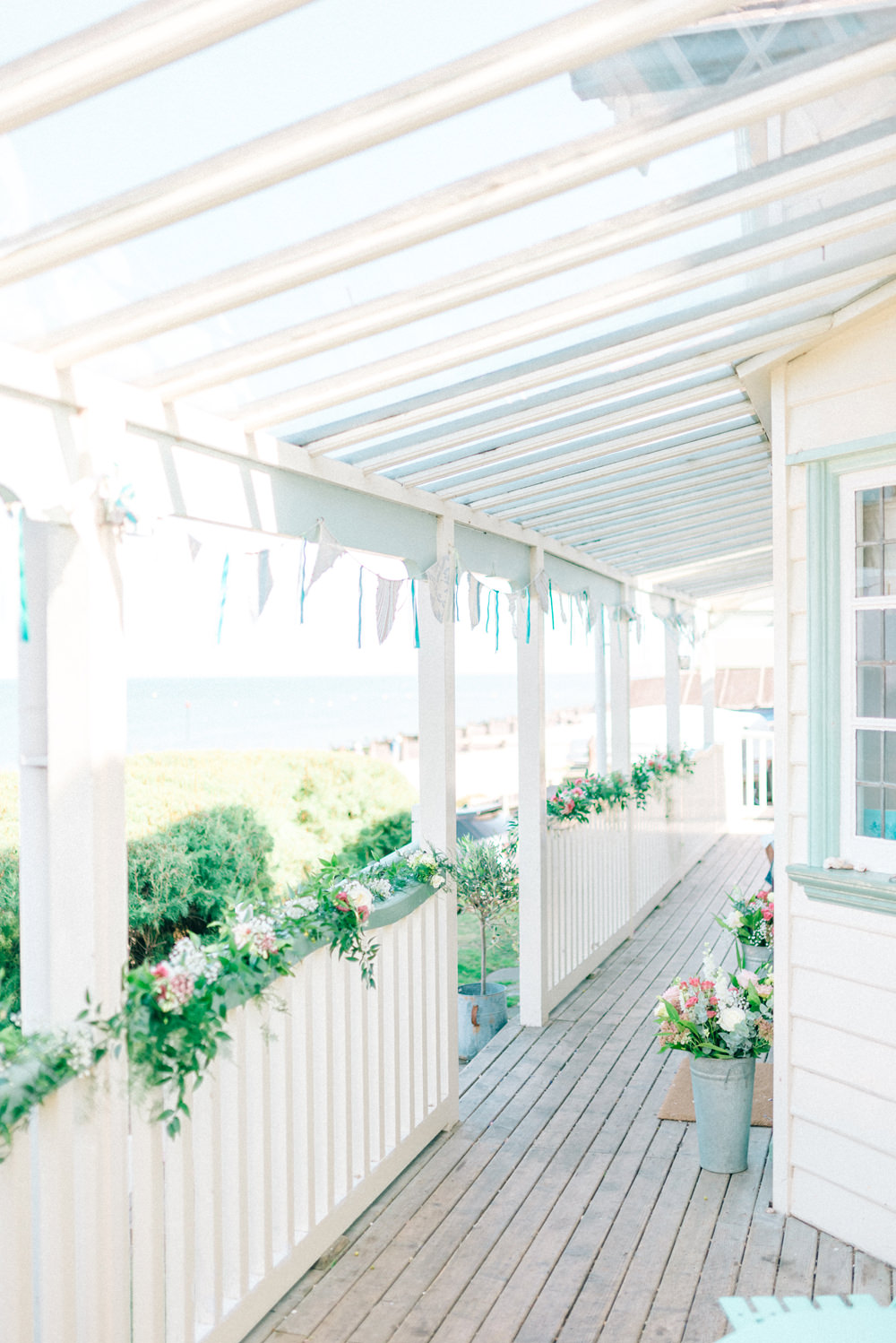 Intimate Pastel Coastal Wedding At Artist Beach House In Whitstable