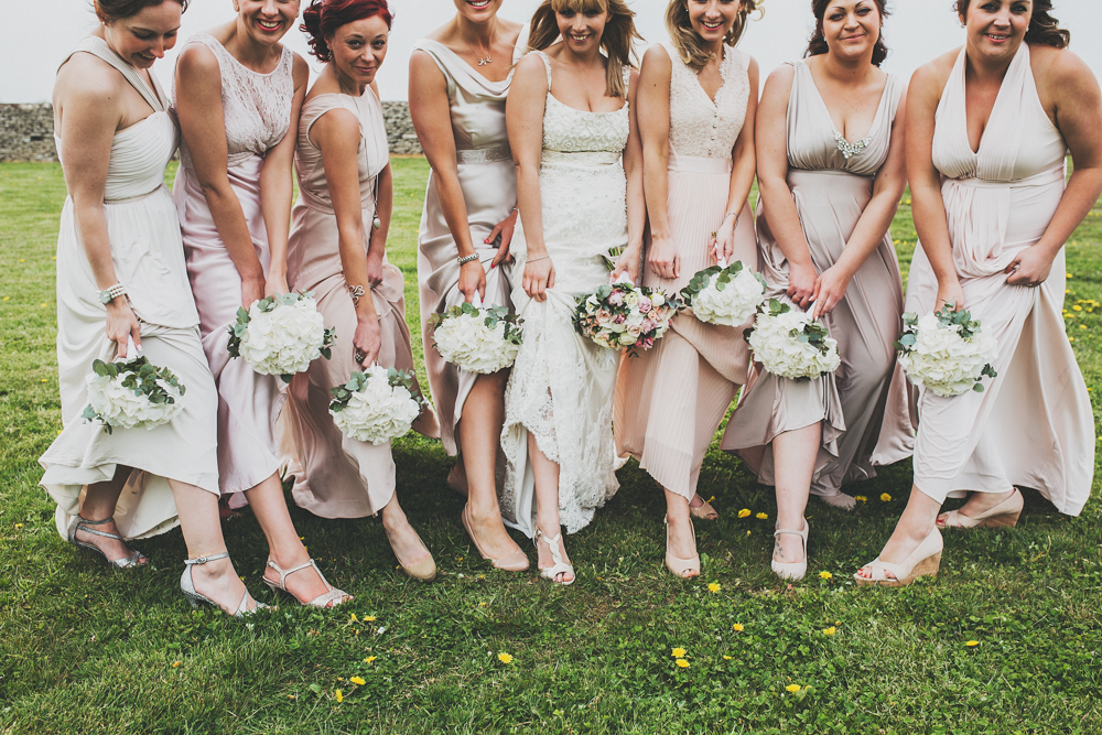 bridal gowns with coloured stones