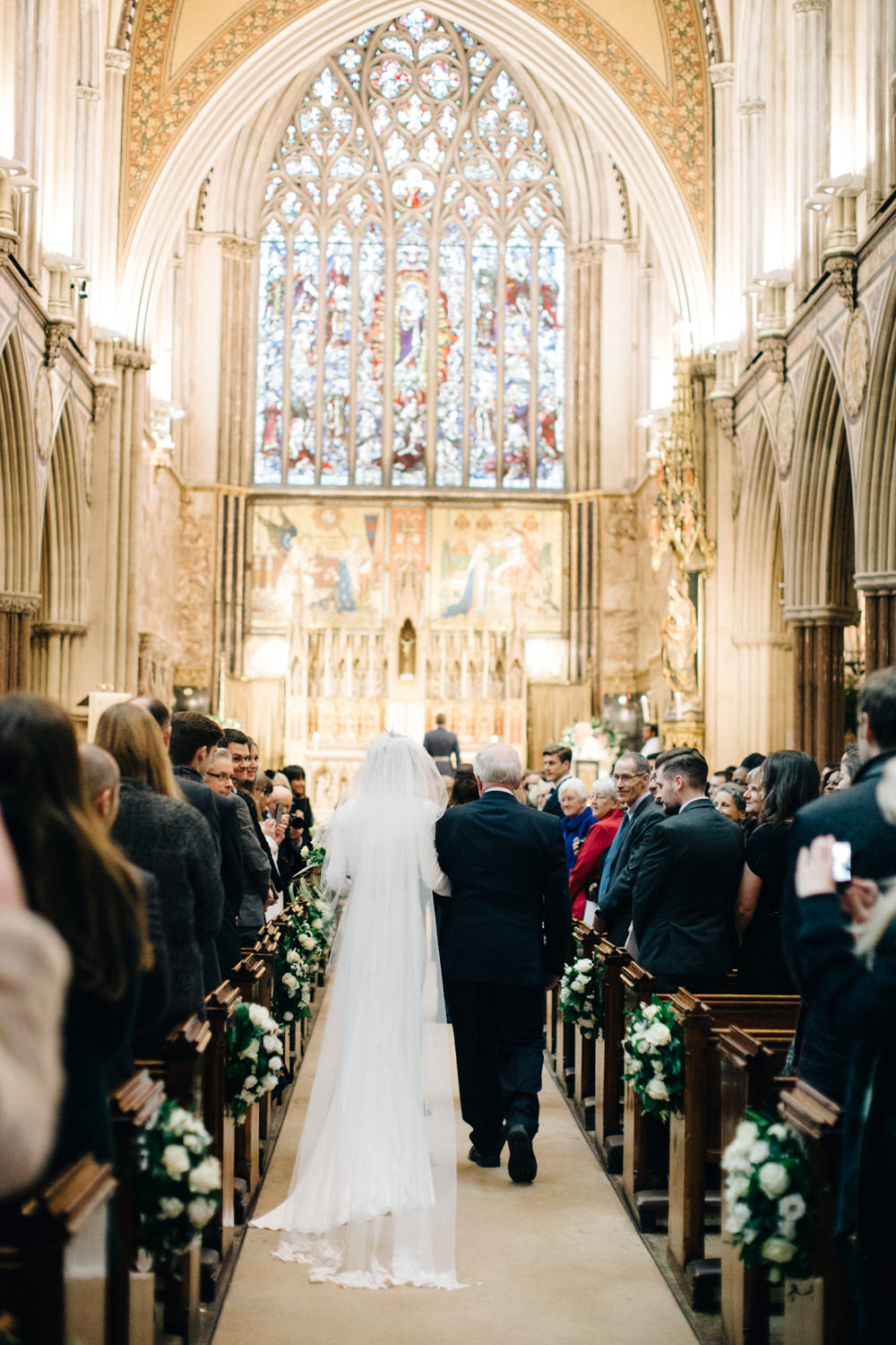 Elegant Navy Gold Winter Wedding Styled By Liz Linkleter Events