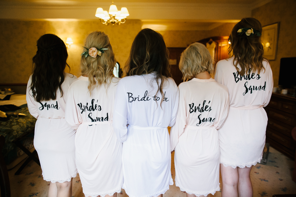 bride squad robes