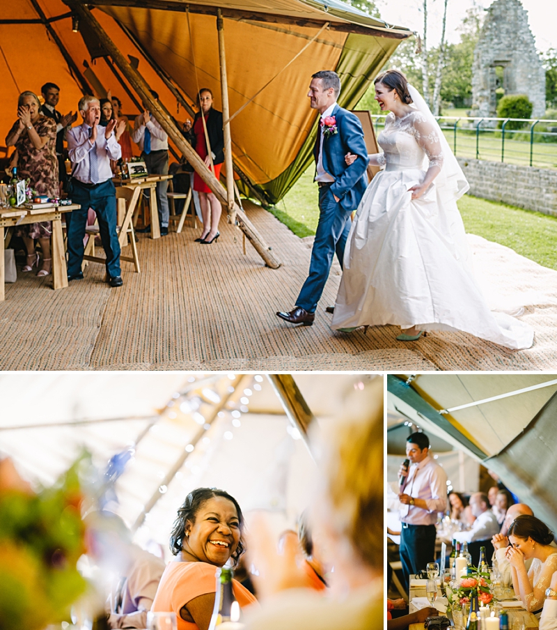 A Traditional English Country Wedding At Jervaulx Abbey With