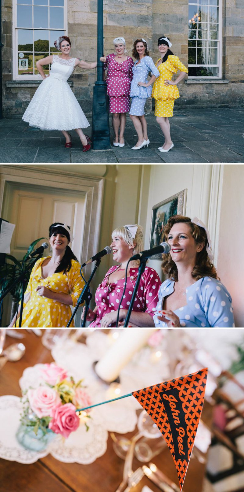 50s Mod Inspired Wedding With An Outdoor Ceremony At Brighton