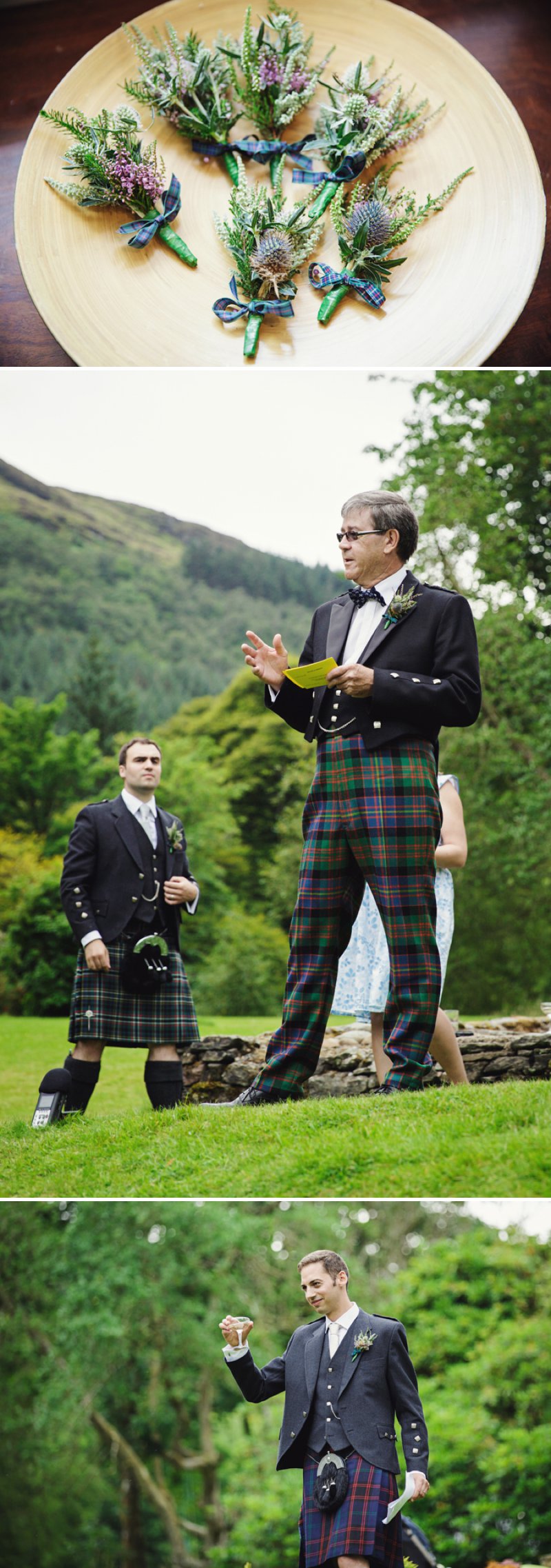 kilt wedding guest