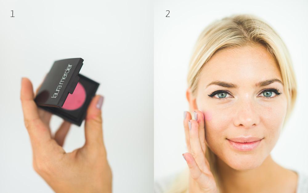 how to apply blusher uk