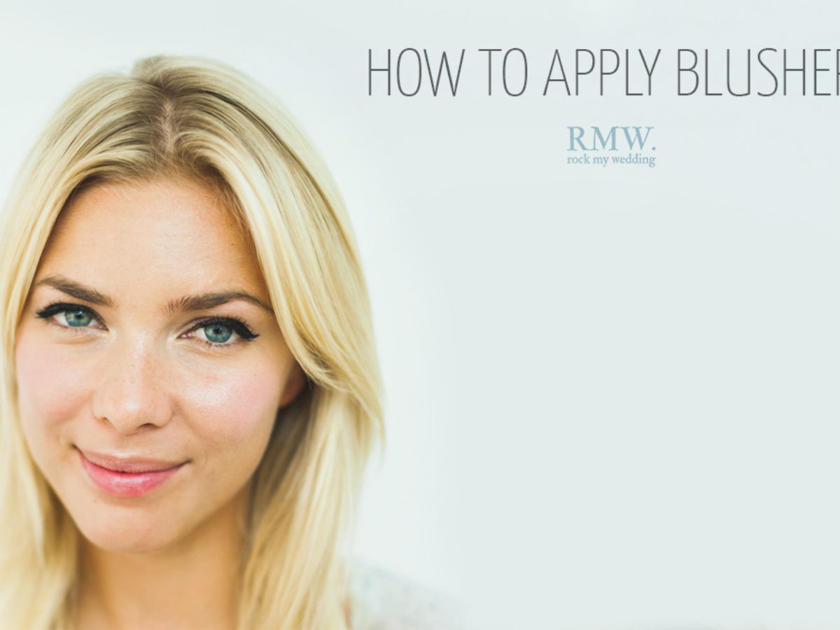 how to apply blusher uk