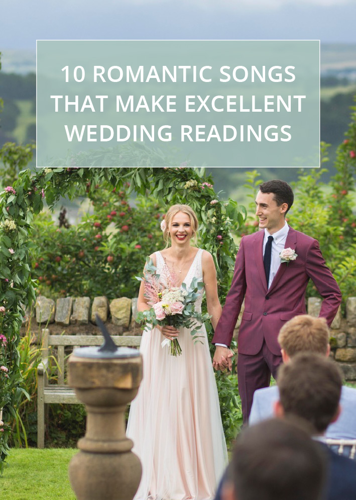 Alternative Wedding Readings Try These 10 Romantic Songs