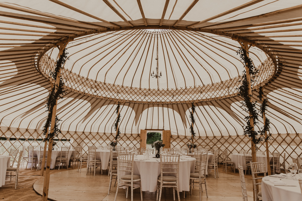 Yurt Wedding With Outdoor Naked Tipi Ceremony Glitter Station