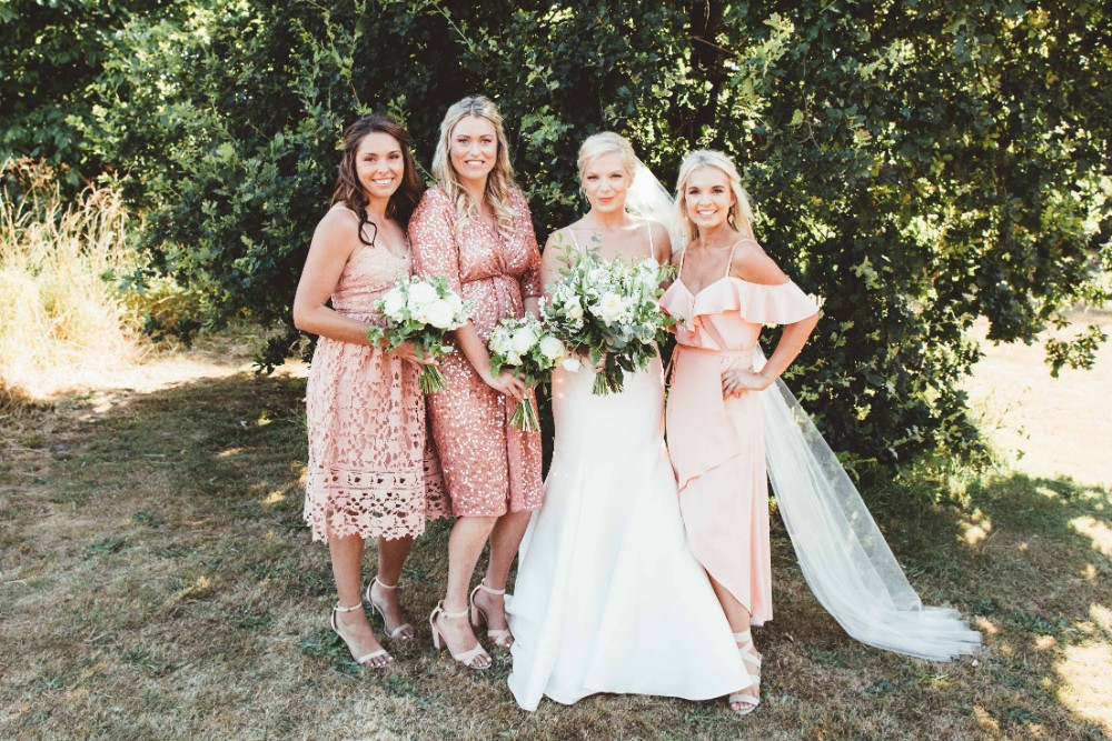 Quintessential English Country Wedding In Glass Marquee At Family Home