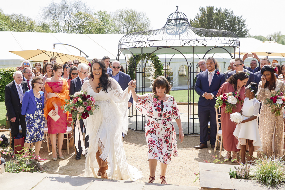 Kimono Sleeve Wedding  Dress  By Rue De Seine Rose Images 