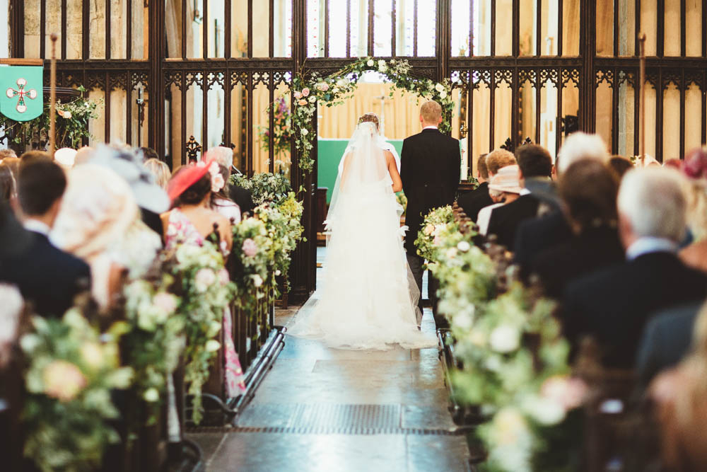 Country Marquee Wedding With Bride In Halfpenny London Wedding