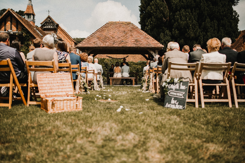 Rustic Boho Outdoor Summer Garden Wedding At Herons Farm Berkshire