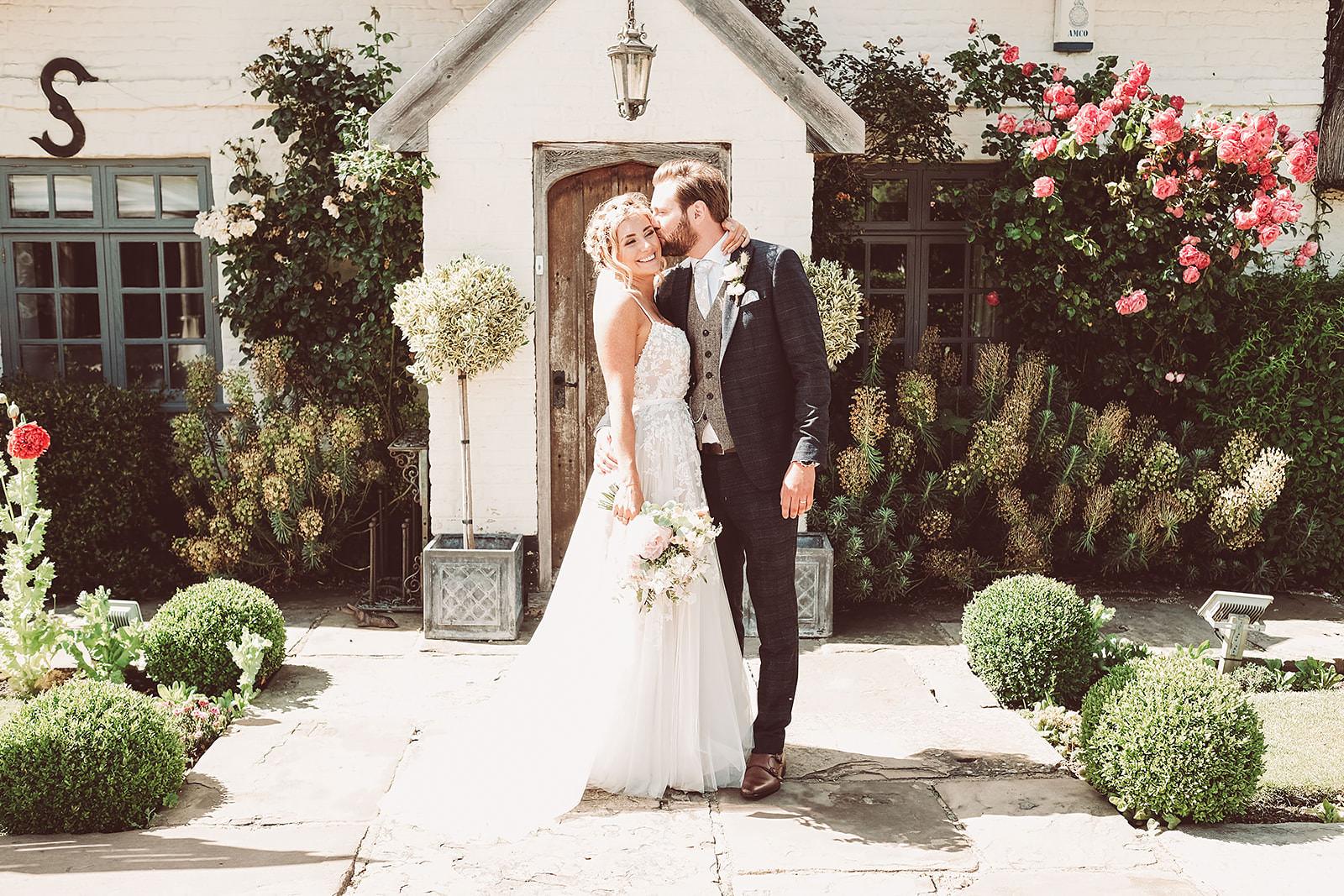 Kent Wedding Venue With Ferris Wheel And Homemade Doughnut Wall