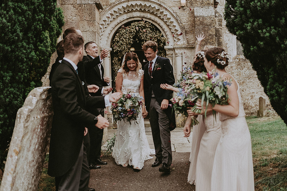 English Country Garden Marquee Wedding  at the Family Home 