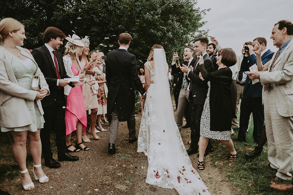 English Country Garden Marquee Wedding  at the Family Home 