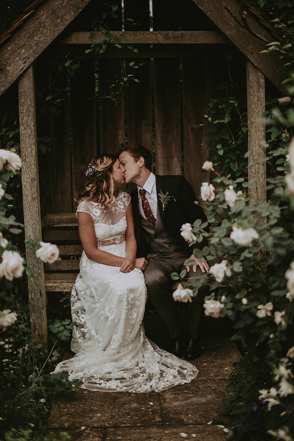 English Country Garden Marquee Wedding  at the Family Home 