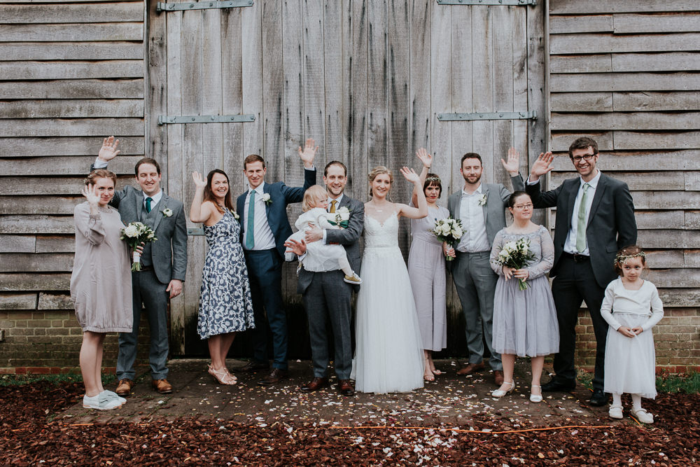 Gold Grey Green Rustic Wedding At The Gilbert White S 16th